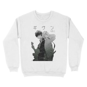 Alternative view of Given: Ritsuki Uenoyama and Mafuyu Sato Unisex Crewneck Sweatshirt