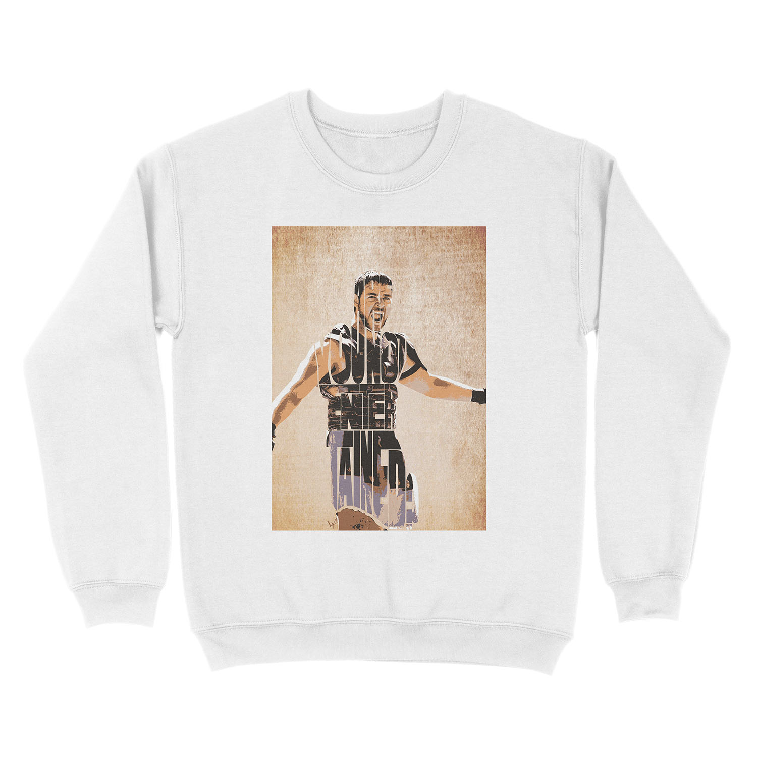 Gladiator Typography Unisex Crewneck Sweatshirt - Image 2