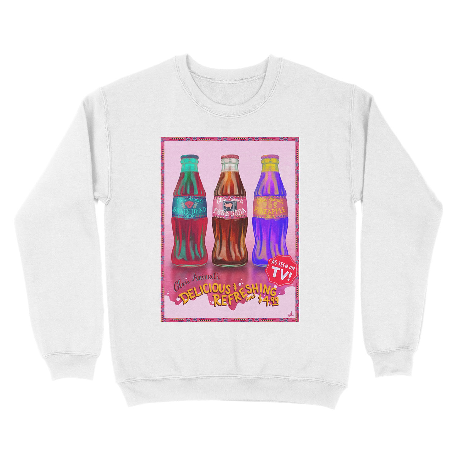 Glass Animal's Pork Soda Unisex Crewneck Sweatshirt - Image 2