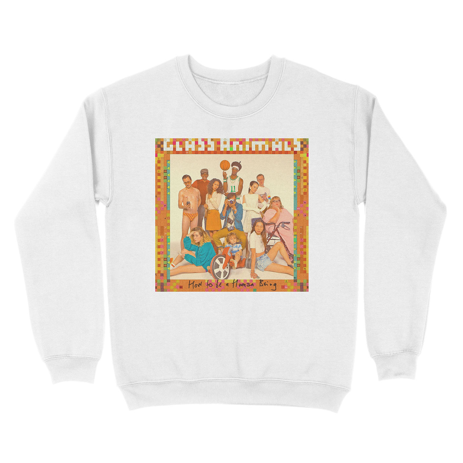 Glass Animals - album cover Unisex Crewneck Sweatshirt - Image 2