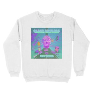 Alternative view of Glass Animals - Heat Waves Unisex Crewneck Sweatshirt