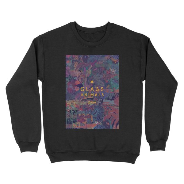 Glass Animals Zaba Unisex Crewneck Sweatshirt