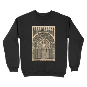Glastonbury 50 Year Anniversary Unisex Crewneck Sweatshirt