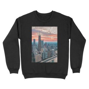 GLITTER CHICAGO Unisex Crewneck Sweatshirt