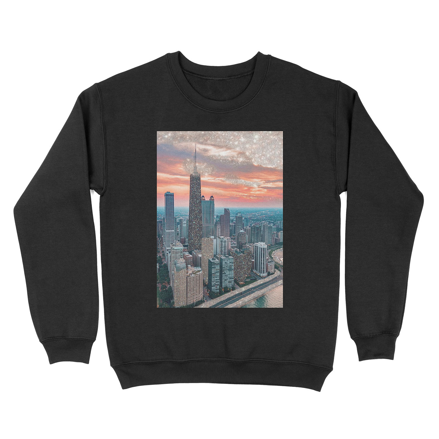 GLITTER CHICAGO Unisex Crewneck Sweatshirt