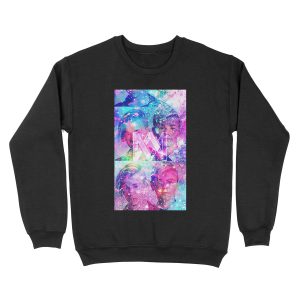 glitter style Unisex Crewneck Sweatshirt