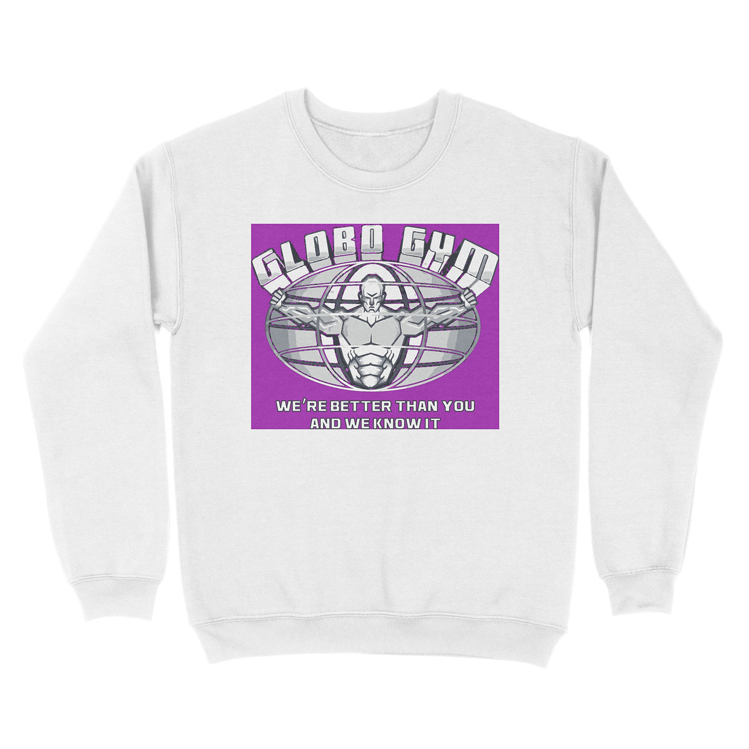 Globo Gym Unisex Crewneck Sweatshirt - Image 2