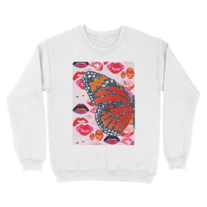 Alternative view of GLOW GIRL Unisex Crewneck Sweatshirt