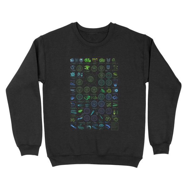 Glowing Creatures Unisex Crewneck Sweatshirt