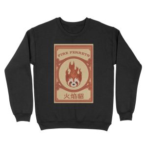 Go Fire Ferrets! Unisex Crewneck Sweatshirt