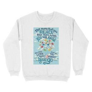 Alternative view of Go places Unisex Crewneck Sweatshirt
