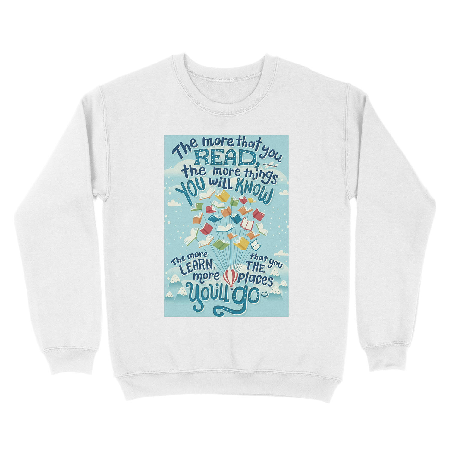 Go places Unisex Crewneck Sweatshirt - Image 2