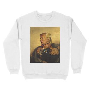 Alternative view of God Emperor Trump Unisex Crewneck Sweatshirt