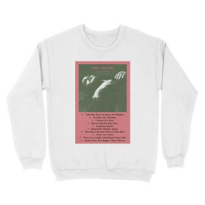 Alternative view of God Save The Queen Album Design Track List Sticker Unisex Crewneck Sweatshirt