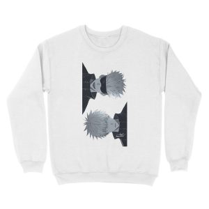Alternative view of Gojo Satoru Sensei || Jujutsu Kaisen || Unisex Crewneck Sweatshirt