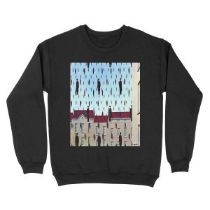 Golconda by René Magritte Unisex Crewneck Sweatshirt