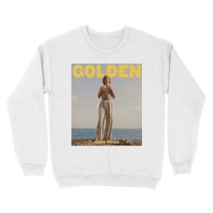 Alternative view of Golden Unisex Crewneck Sweatshirt