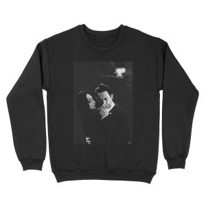 Gomez and Morticia Addams Unisex Crewneck Sweatshirt