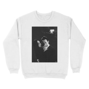 Alternative view of Gomez and Morticia Addams Unisex Crewneck Sweatshirt