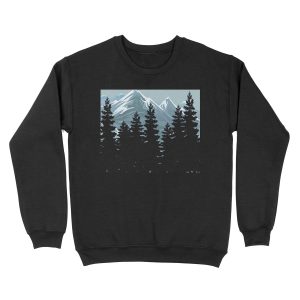 Gone Skiing Vintage Unisex Crewneck Sweatshirt