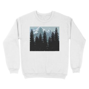 Alternative view of Gone Skiing Vintage Unisex Crewneck Sweatshirt