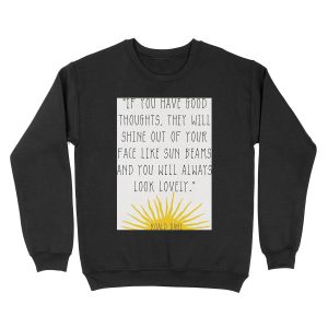 Good Thoughts- Roald Dahl Quote Unisex Crewneck Sweatshirt