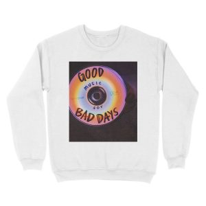 Alternative view of GOOD TUNES CD Unisex Crewneck Sweatshirt