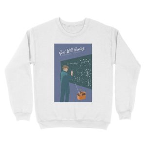 Alternative view of good will hunting Unisex Crewneck Sweatshirt