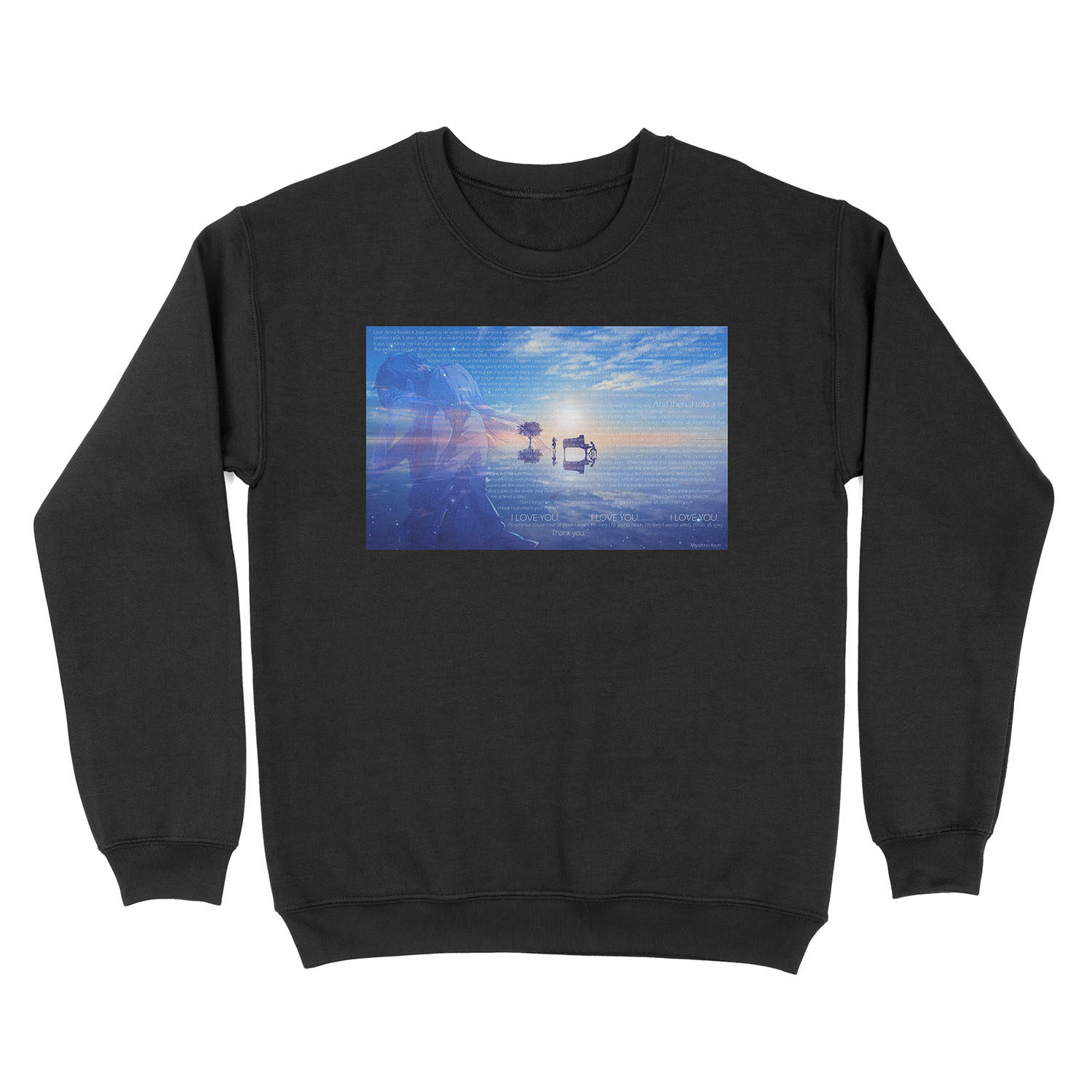 Goodbye. Unisex Crewneck Sweatshirt