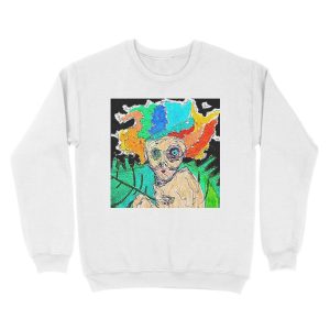 Alternative view of Goodie Bag - Still Woozy Album Cover Unisex Crewneck Sweatshirt