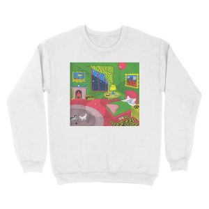 Alternative view of goodnight moon Unisex Crewneck Sweatshirt