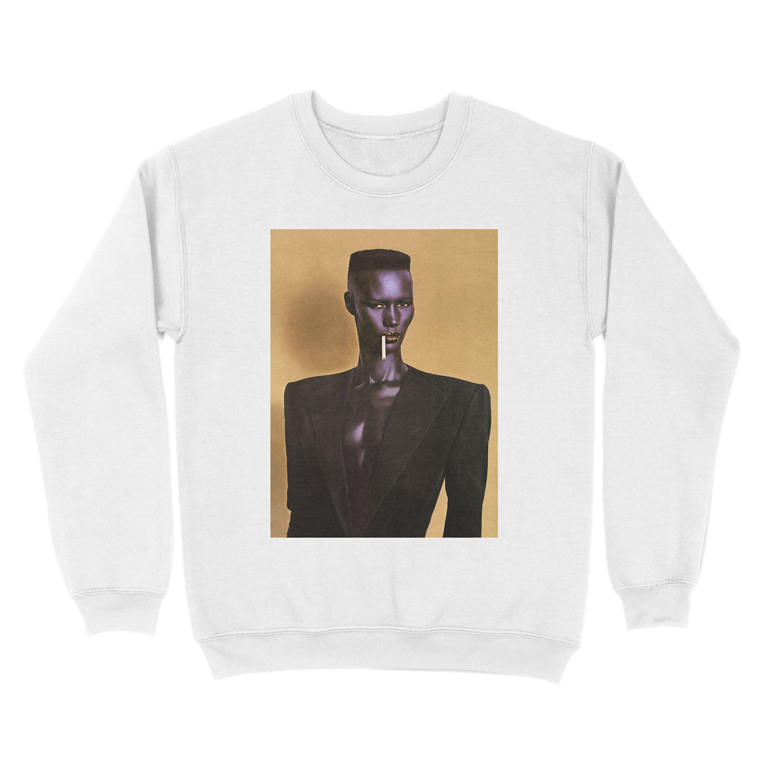 Grace Jones Unisex Crewneck Sweatshirt - Image 2