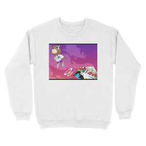 Alternative view of graduation album cover Unisex Crewneck Sweatshirt