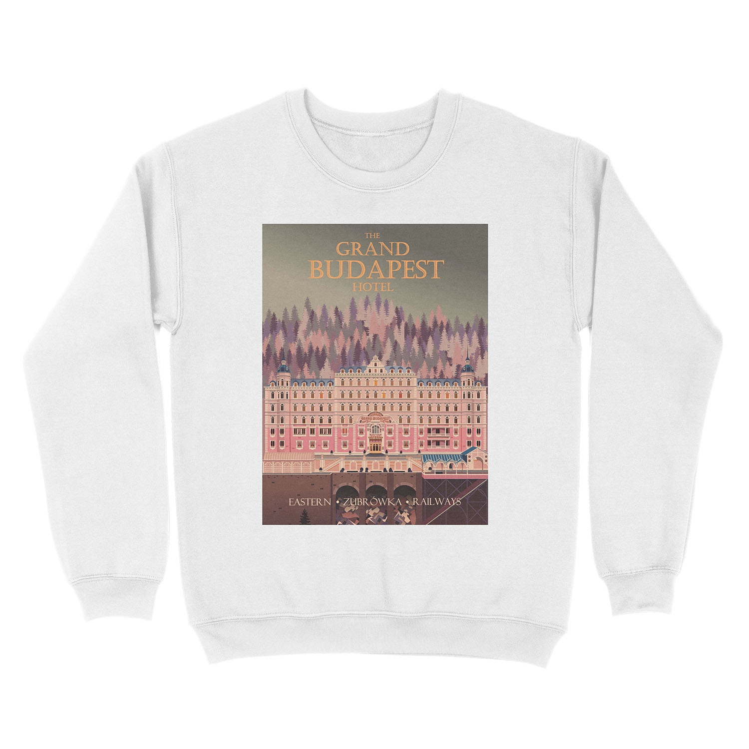 Grand Budapest Hotel Travel Unisex Crewneck Sweatshirt - Image 2