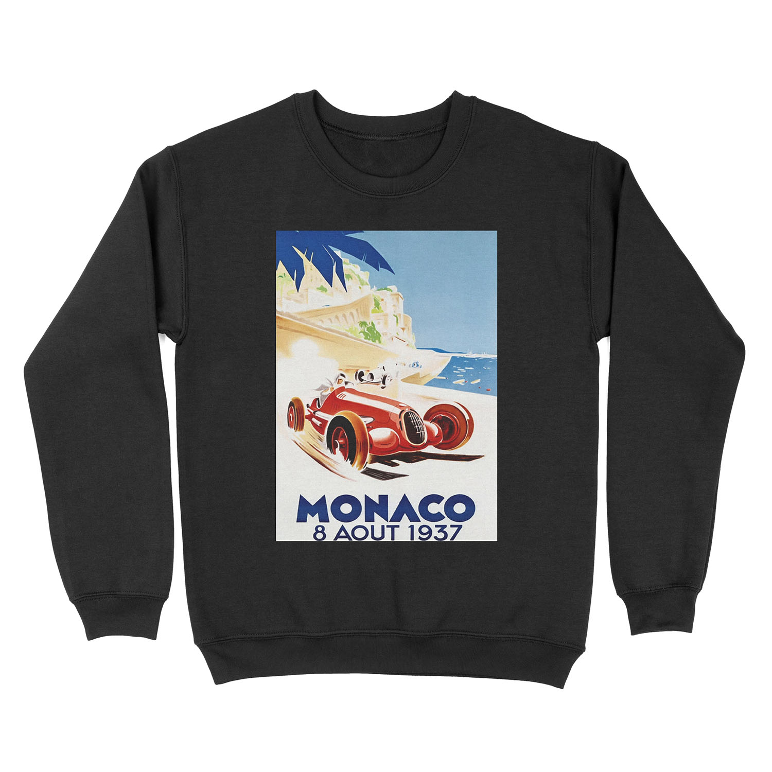 Grand Prix Monaco 1937 Vintage Unisex Crewneck Sweatshirt