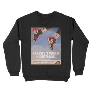 gravitys worst nightmare Unisex Crewneck Sweatshirt