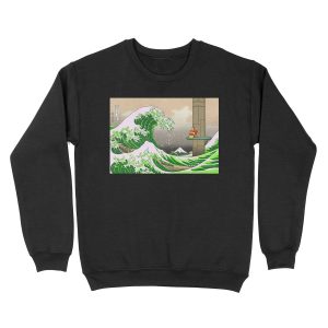 Great Wave of Real Acid Unisex Crewneck Sweatshirt