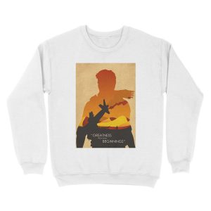 Alternative view of Greatness from small beginnings Unisex Crewneck Sweatshirt