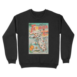 Greetings from Florida Unisex Crewneck Sweatshirt