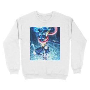 Alternative view of Greninja - Water Shuriken Unisex Crewneck Sweatshirt