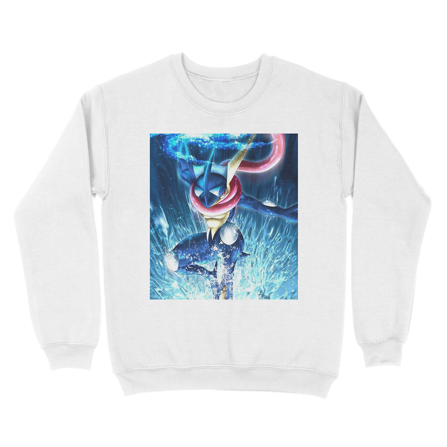 Greninja - Water Shuriken Unisex Crewneck Sweatshirt - Image 2