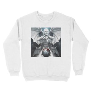 Alternative view of grimes original Miss Anthropocene cover Unisex Crewneck Sweatshirt