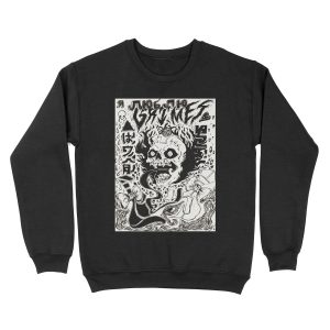 Grimez Doodlez Unisex Crewneck Sweatshirt