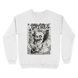Alternative view of Grimez Doodlez Unisex Crewneck Sweatshirt