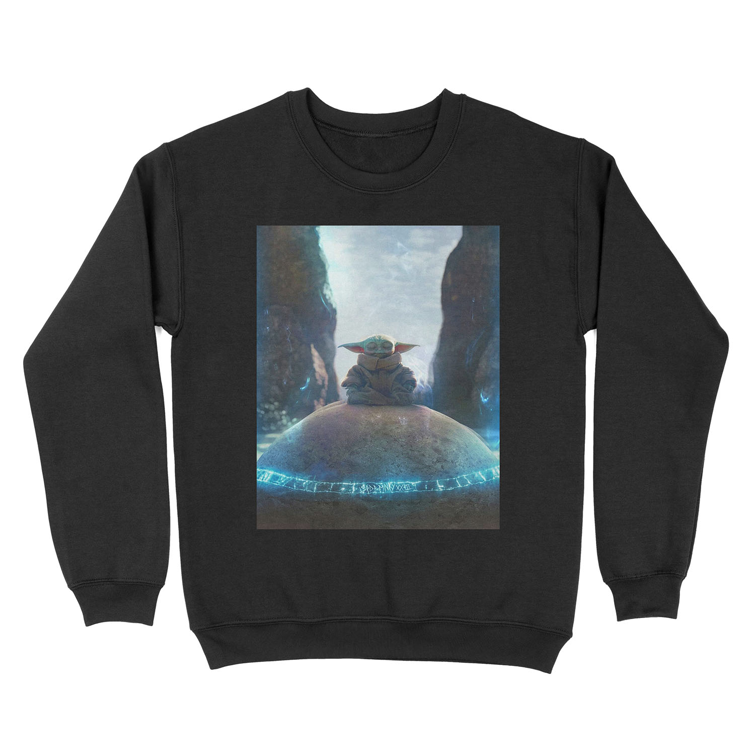 Grogu Meditation Unisex Crewneck Sweatshirt