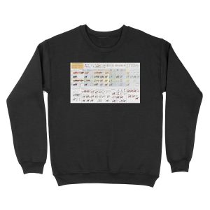 Guide to Horse Colors and Patterns Unisex Crewneck Sweatshirt