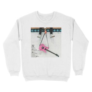 Alternative view of Guitar kellys pink Unisex Crewneck Sweatshirt