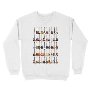 Alternative view of Guitar Legends Unisex Crewneck Sweatshirt