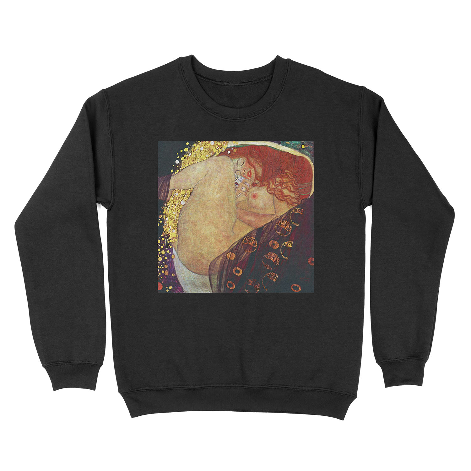 Gustav Klimt Danaë Unisex Crewneck Sweatshirt
