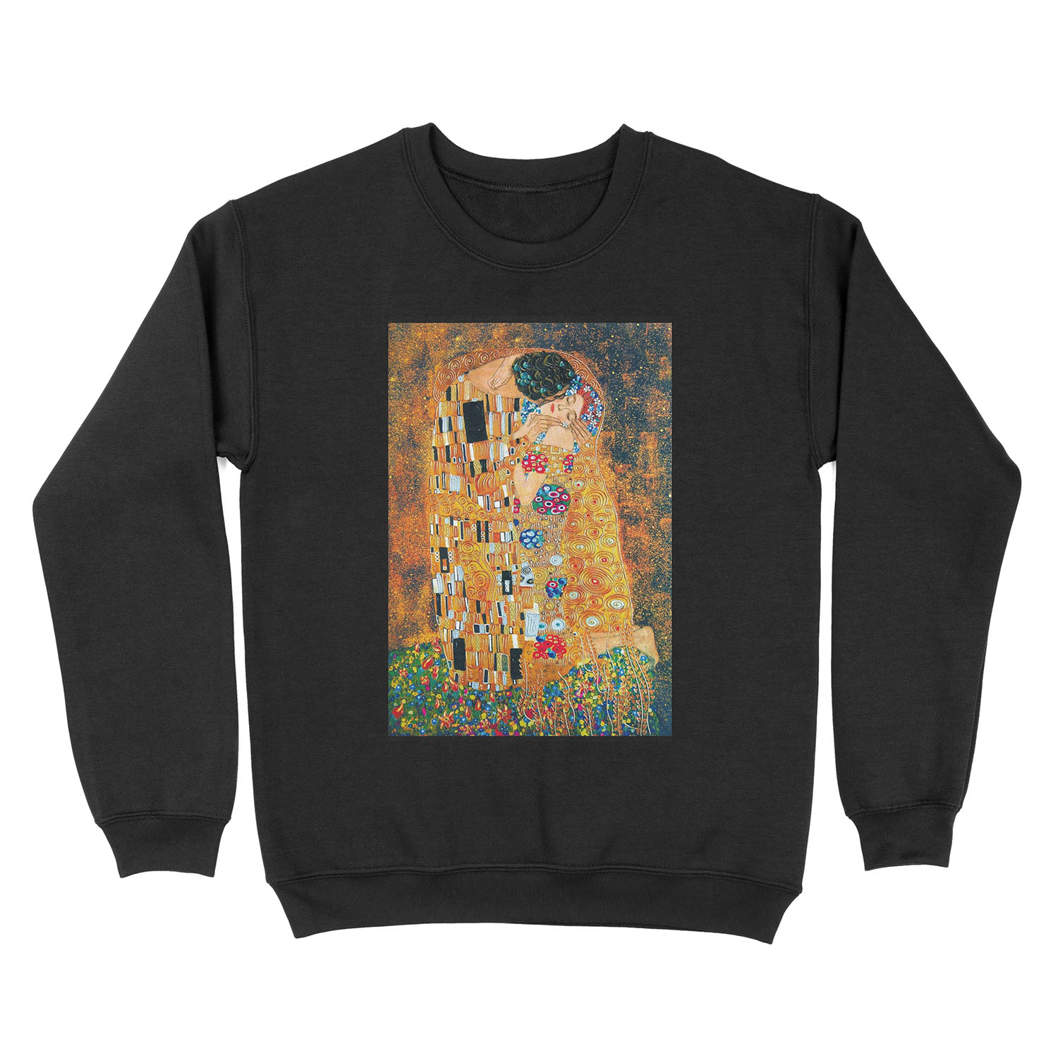 Gustav Klimt - The kiss Unisex Crewneck Sweatshirt